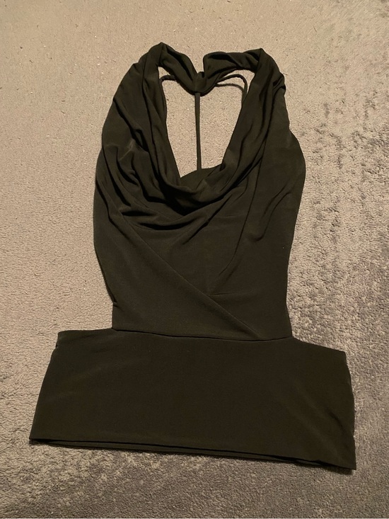 Hotfash Tops - Strappy back club halter top